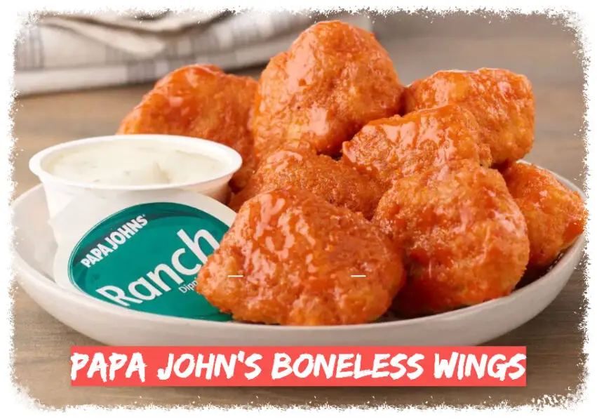 Papa John's Boneless Wings